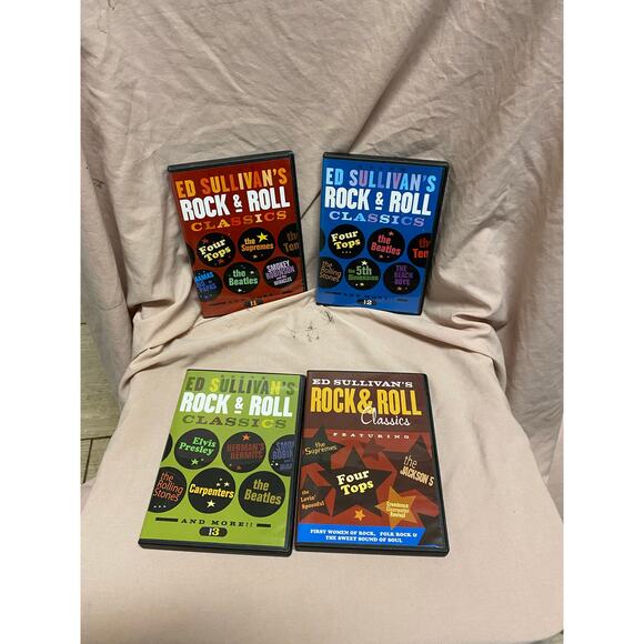 Ed Sullivan's Rock and Roll Classics Time Life DVD's (Lot of 4) - Picture 1 of 3